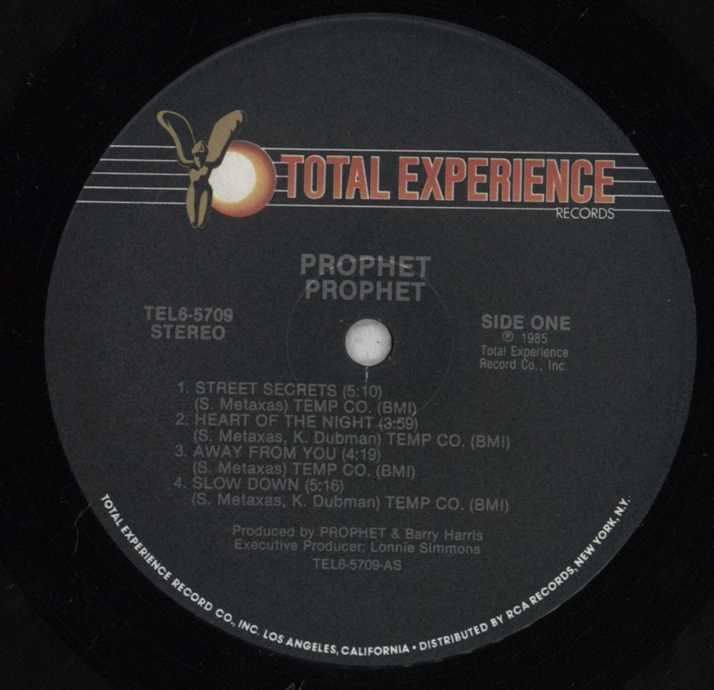 Prophet Prophet US vinyl LP album (LP record) PPQLPPR841387