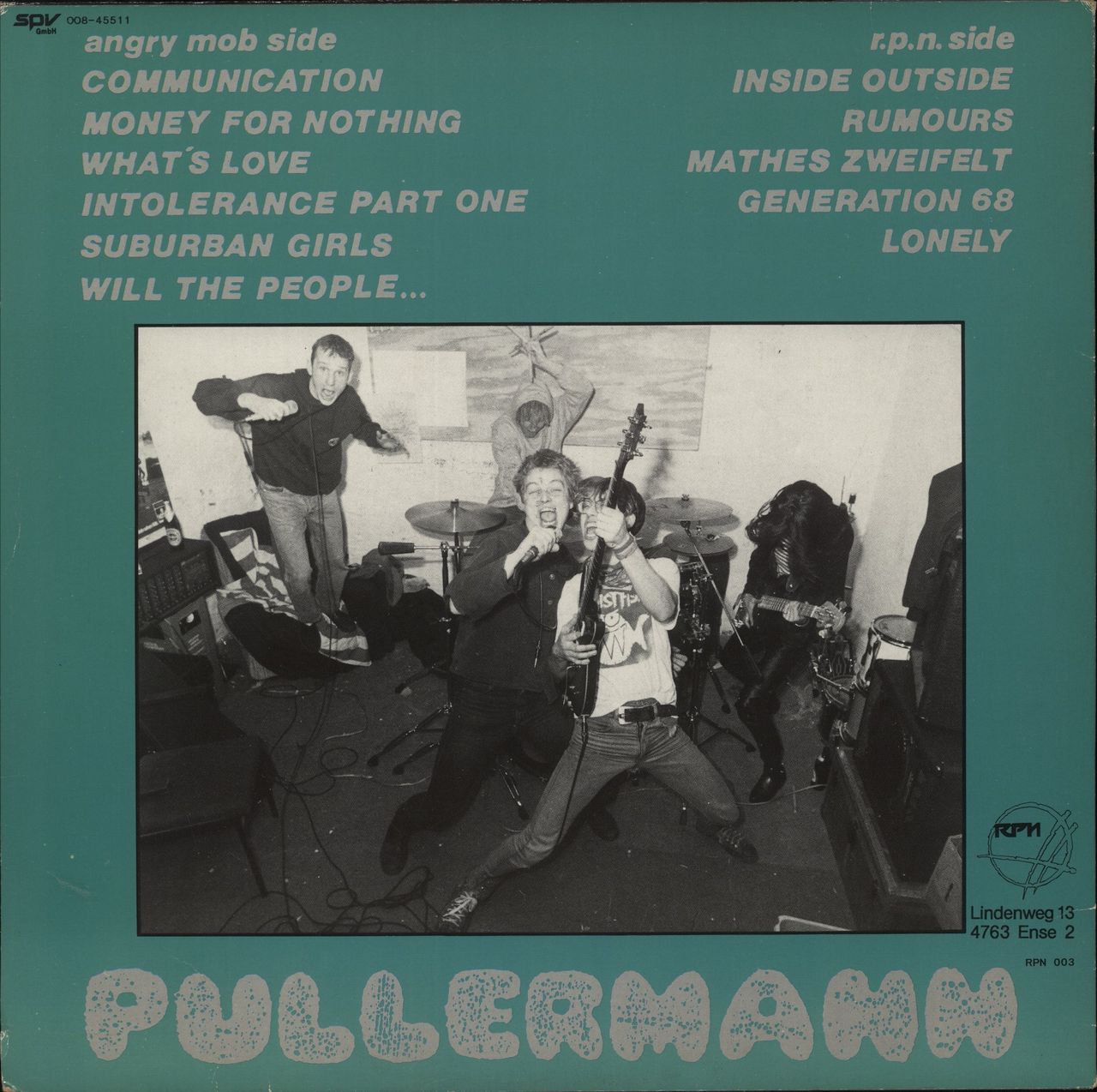 Pullermann Pullerfrau German vinyl LP album (LP record)
