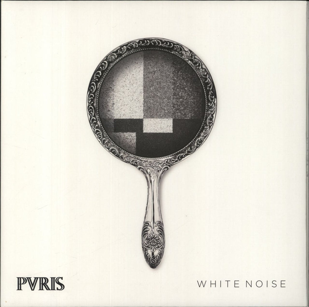 PVRIS White Noise - White With Grey Vinyl - Complete US vinyl LP album (LP record) RISE312-1