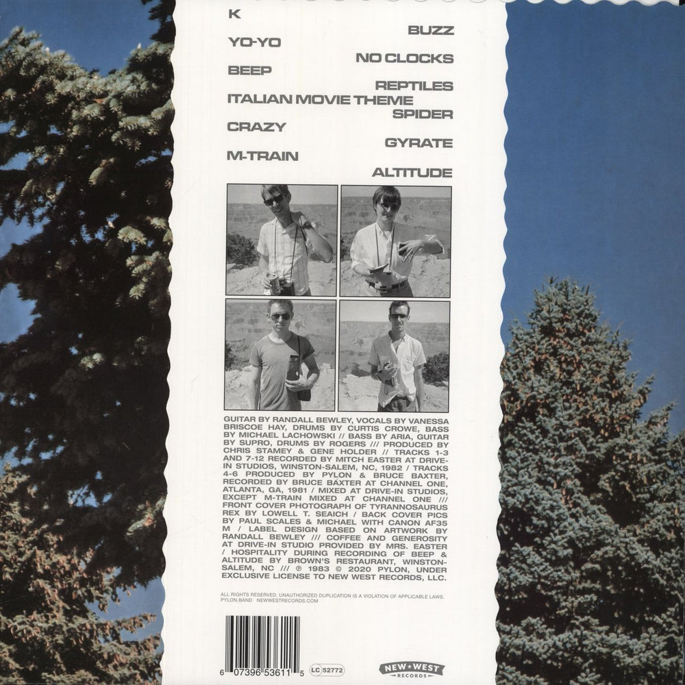 Pylon Chomp - Red Opaque US vinyl LP album (LP record) 607396536115