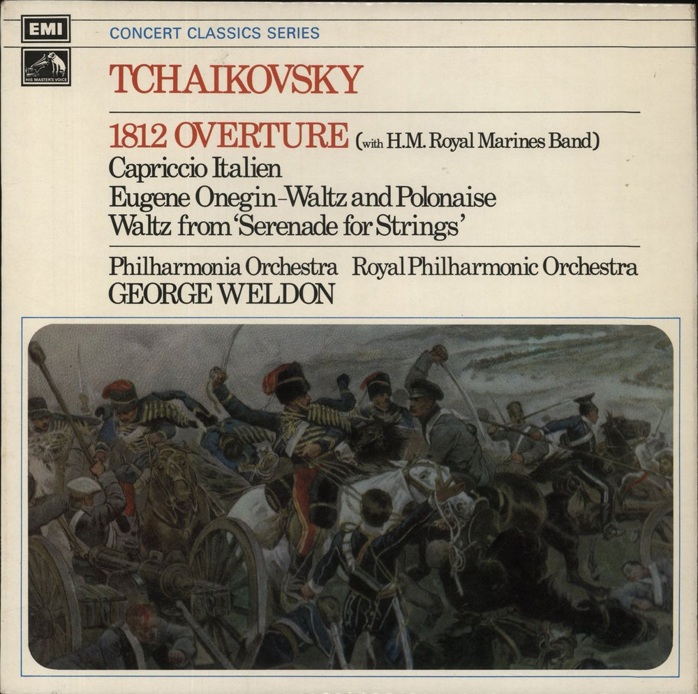 Pyotr Ilyich Tchaikovsky Tchaikovsky 1812 Overture / Capriccio Italien / Eugene Onegin-Waltz And Polonaise / Waltz From 'Sere UK vinyl LP album (LP record) SXLP30127