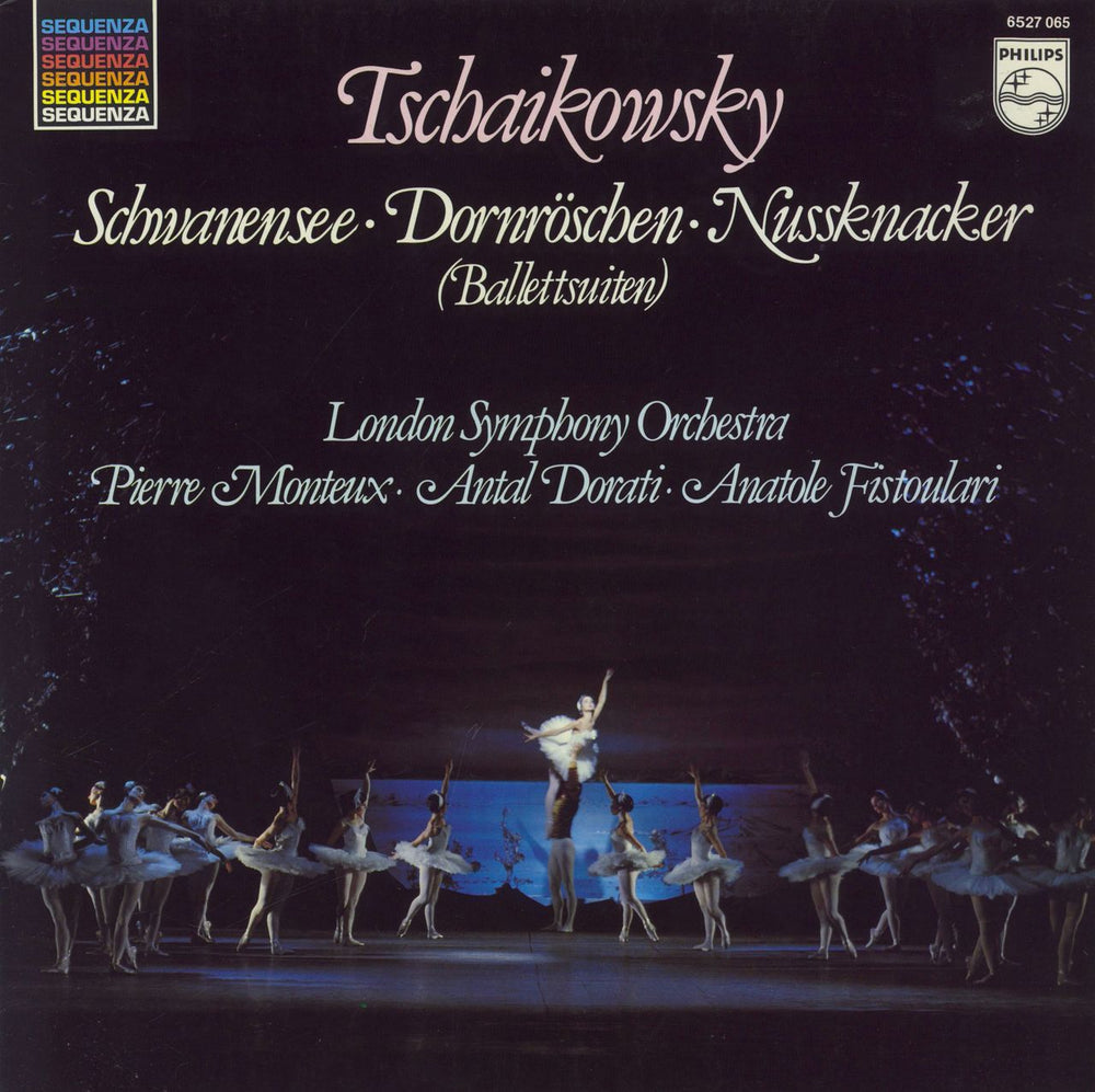 Pyotr Ilyich Tchaikovsky Tchaikovsky: Schwanensee · Dornröschen · Nussknacker (Ballettsuiten) Dutch vinyl LP album (LP record) 412647-1