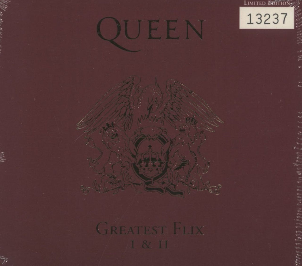 Queen Greatest Flix I & II UK DVD QDVD001