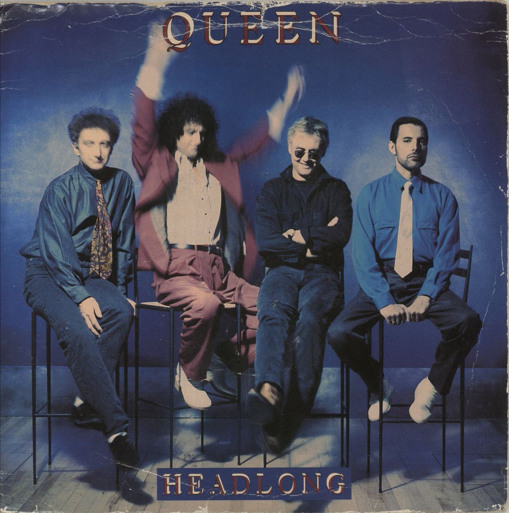 Queen Headlong - Inj - VG UK 7" vinyl single (7 inch record / 45) QUEEN18