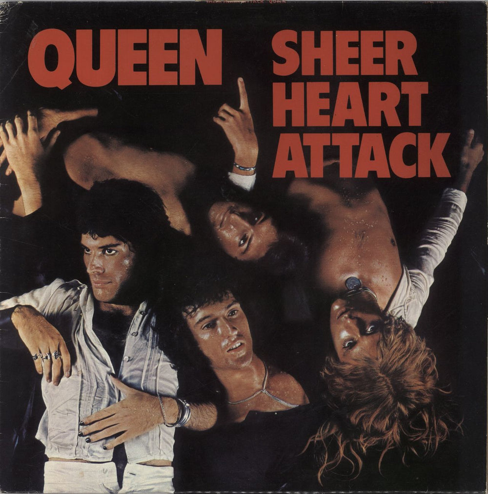 Queen Sheer Heart Attack - 3rd UK vinyl LP album (LP record) EMC3061