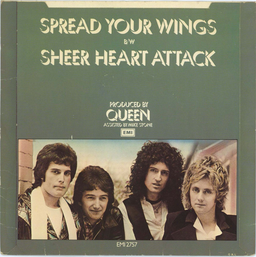 Queen Spread Your Wings - p/s - EX UK 7" vinyl single (7 inch record / 45)