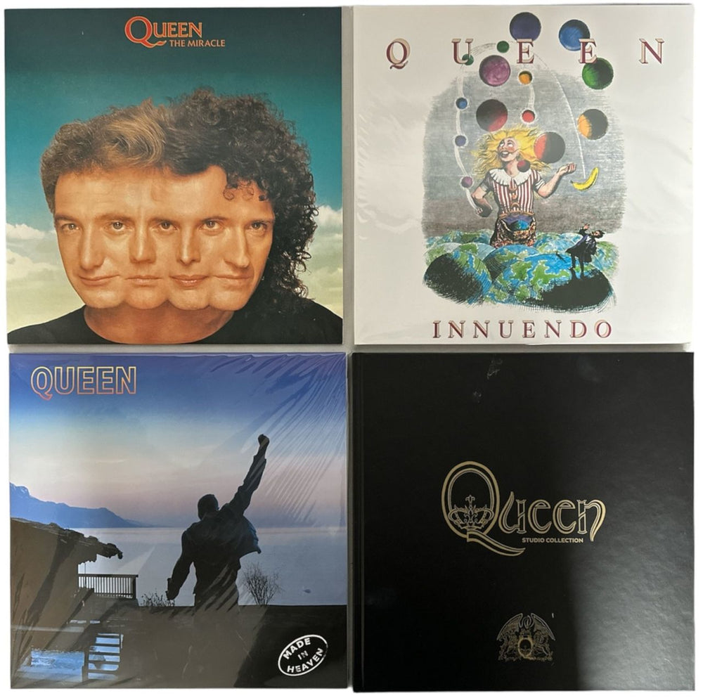 Queen The Queen Studio Collection - Coloured Vinyl UK Vinyl Box Set Deleted