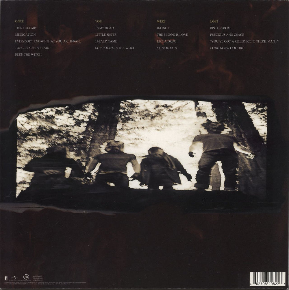 Queens Of The Stone Age Lullabies To Paralyze UK 2-LP vinyl record set (Double LP Album) 602508108273