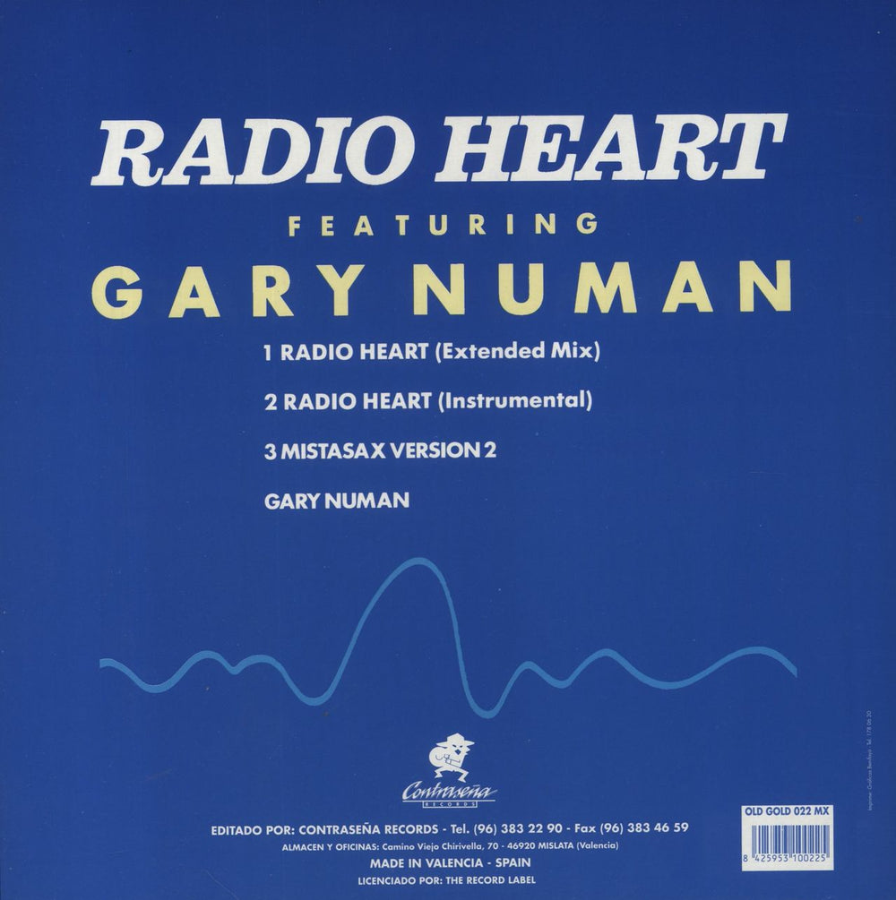 Radio Heart Radio Heart Spanish 12" vinyl single (12 inch record / Maxi-single) 8425953100225