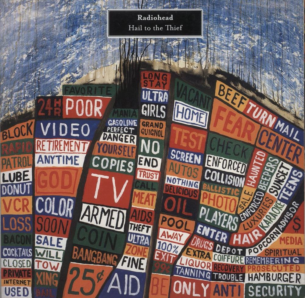 Radiohead Hail To The Thief - 180g UK 2-LP vinyl record set (Double LP Album) 5845431