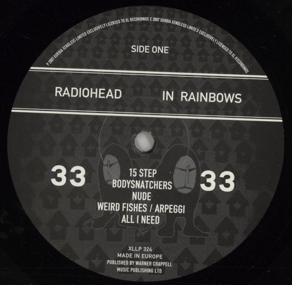 Radiohead In Rainbows - 180gm - B2 Matrix UK vinyl LP album (LP record) R-HLPIN864737
