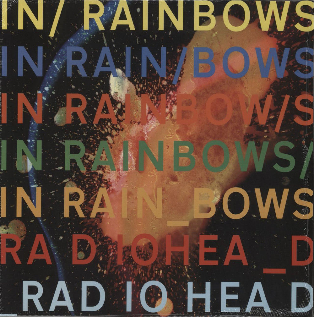 Radiohead In Rainbows - 180gm - Shrink - EX UK vinyl LP album (LP record) XLLP324