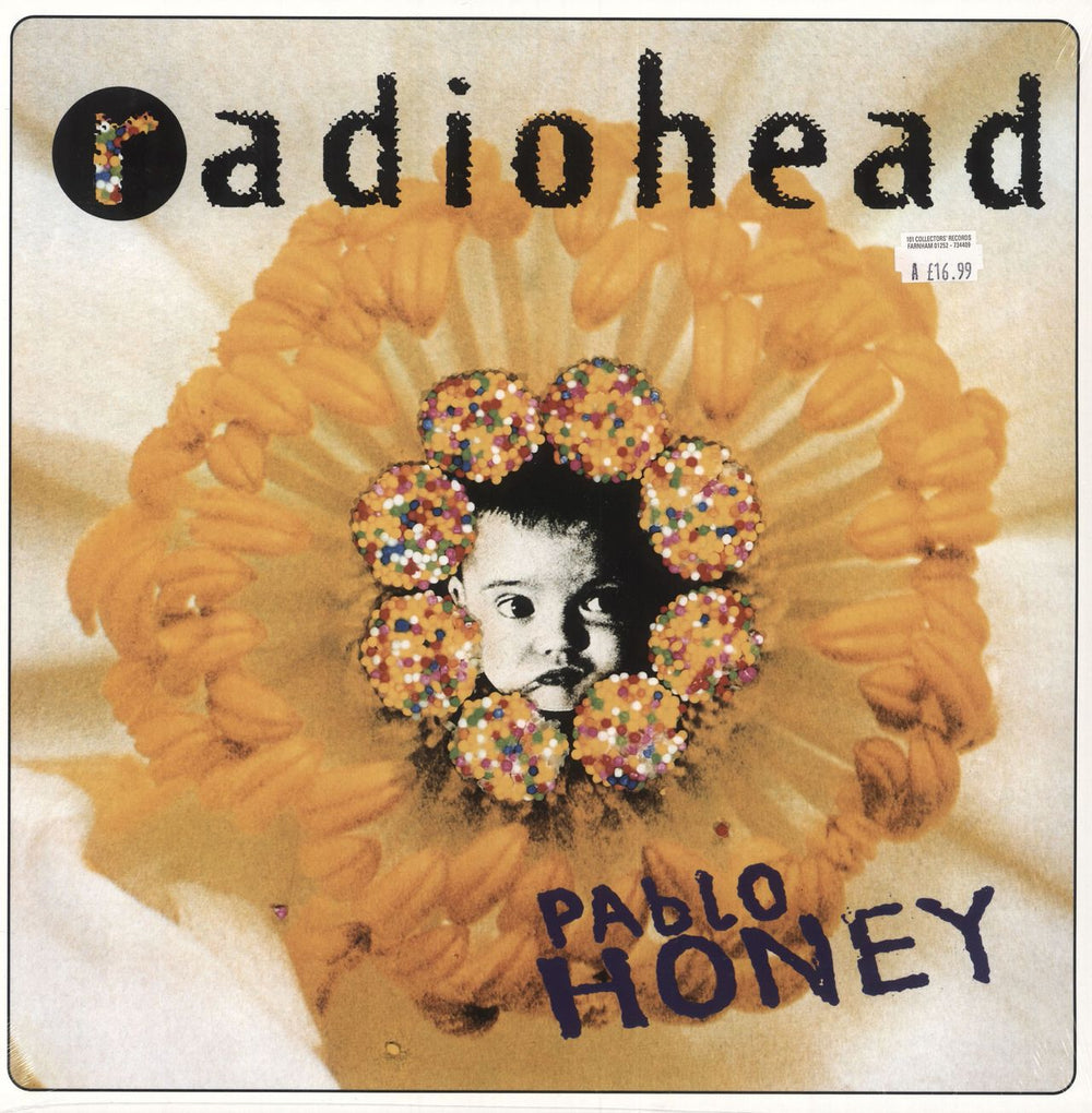 Radiohead Pablo Honey UK vinyl LP album (LP record) XLLP779