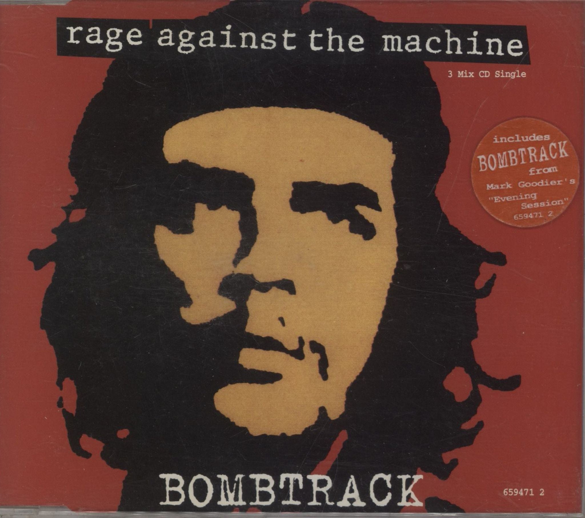 Rage Against The Machine Bombtrack Austrian CD single (CD5 / 5\") 659471-2