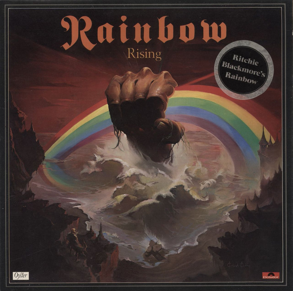 Rainbow Rainbow Rising - 1st - Stickered - VG UK vinyl LP album (LP record) 2490137