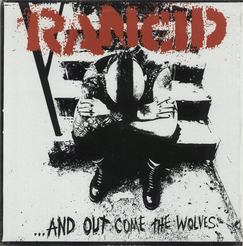 Rancid And Out Come The Wolves - Shrink US vinyl LP album (LP record) 86444-1