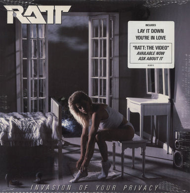 Ratt Invasion Of Your Privacy - 1st - Sealed US vinyl LP album (LP record) 81257-1