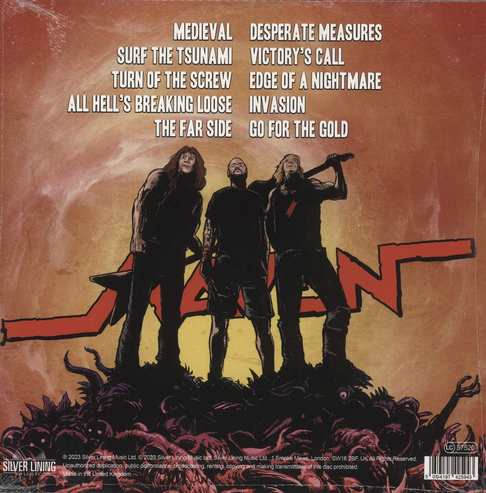 Raven All Hell's Breaking Loose - Sealed UK vinyl LP album (LP record) 5054197425943