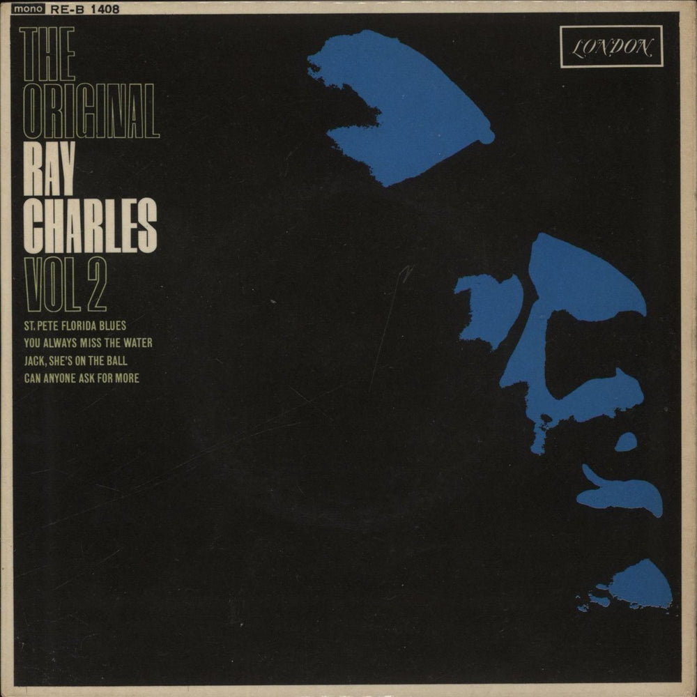 Ray Charles The Original Ray Charles Vol 2 EP UK 7" vinyl single (7 inch record / 45) RE-B1408