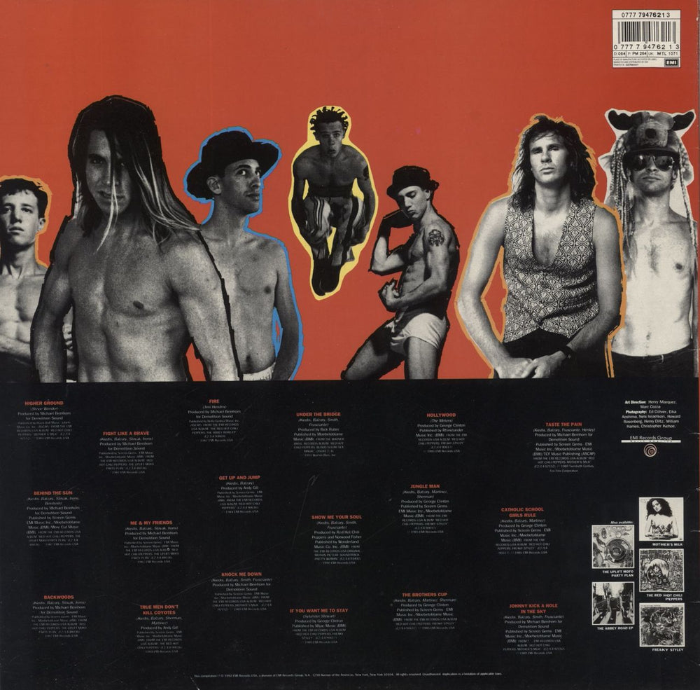 Red Hot Chili Peppers What Hits!? UK vinyl LP album (LP record) 077779476213