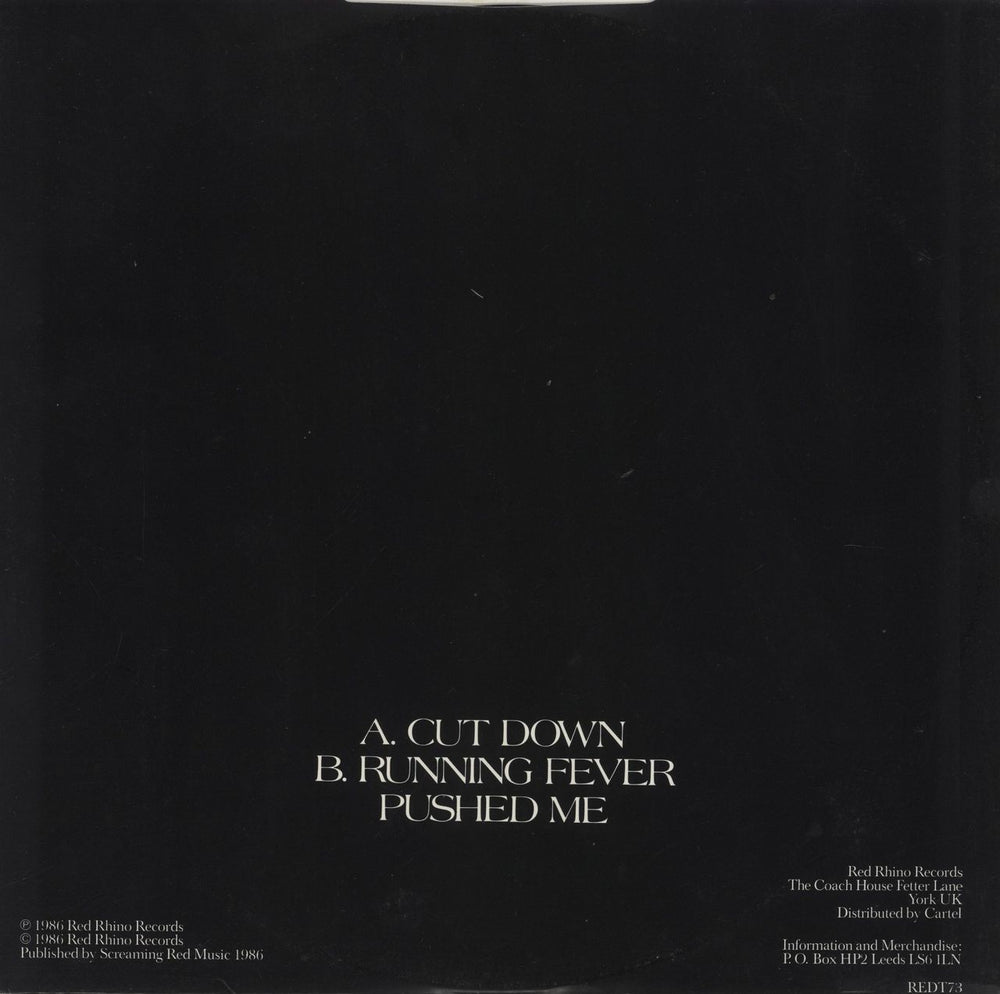 Red Lorry, Yellow Lorry Cut Down UK 12" vinyl single (12 inch record / Maxi-single)