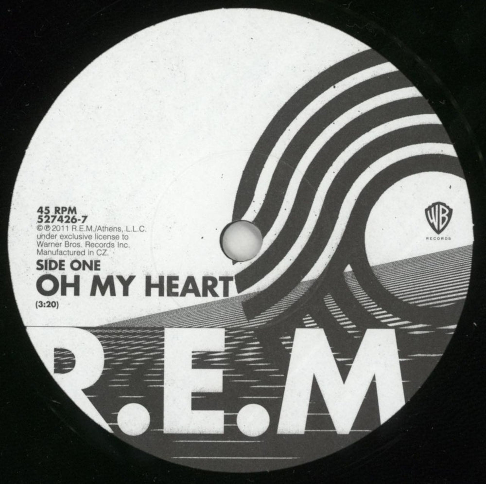 REM R.E.M. Three - Record Store Day US 7" vinyl single (7 inch record / 45) REM07RE865146