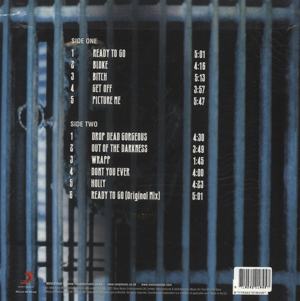 Republica Republica - RSD21 - 180gm Blue Vinyl - Sealed UK vinyl LP album (LP record) 8719262018457