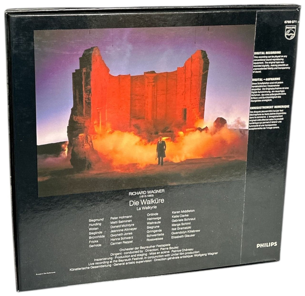 Richard Wagner Wagner: Die Walküre Dutch Vinyl Box Set