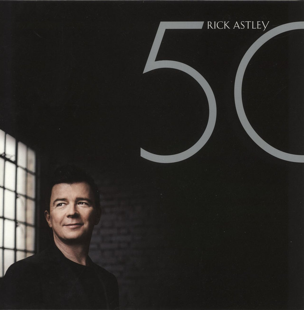 Rick Astley 50 [Fifty] UK vinyl LP album (LP record) 538218501