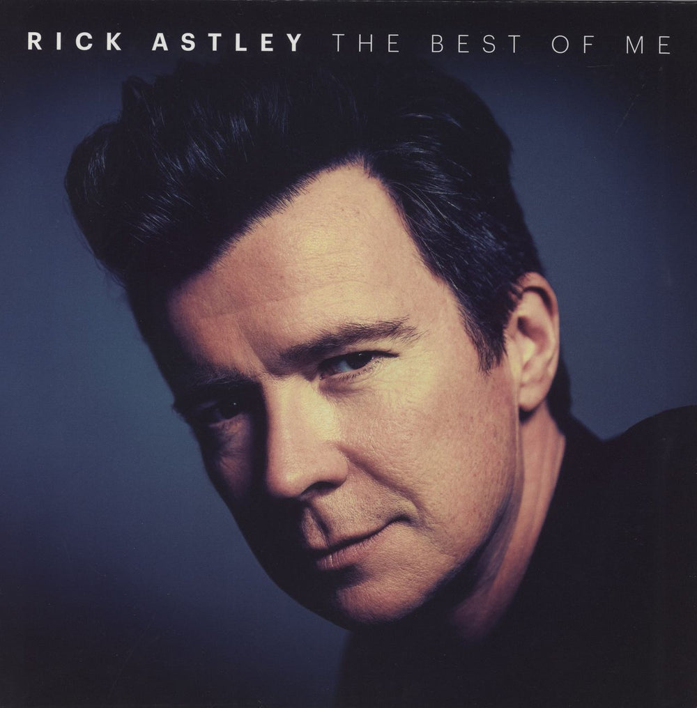 Rick Astley The Best Of Me - 180gm Blue Vinyl - EX UK 2-LP vinyl record set (Double LP Album) 538537930