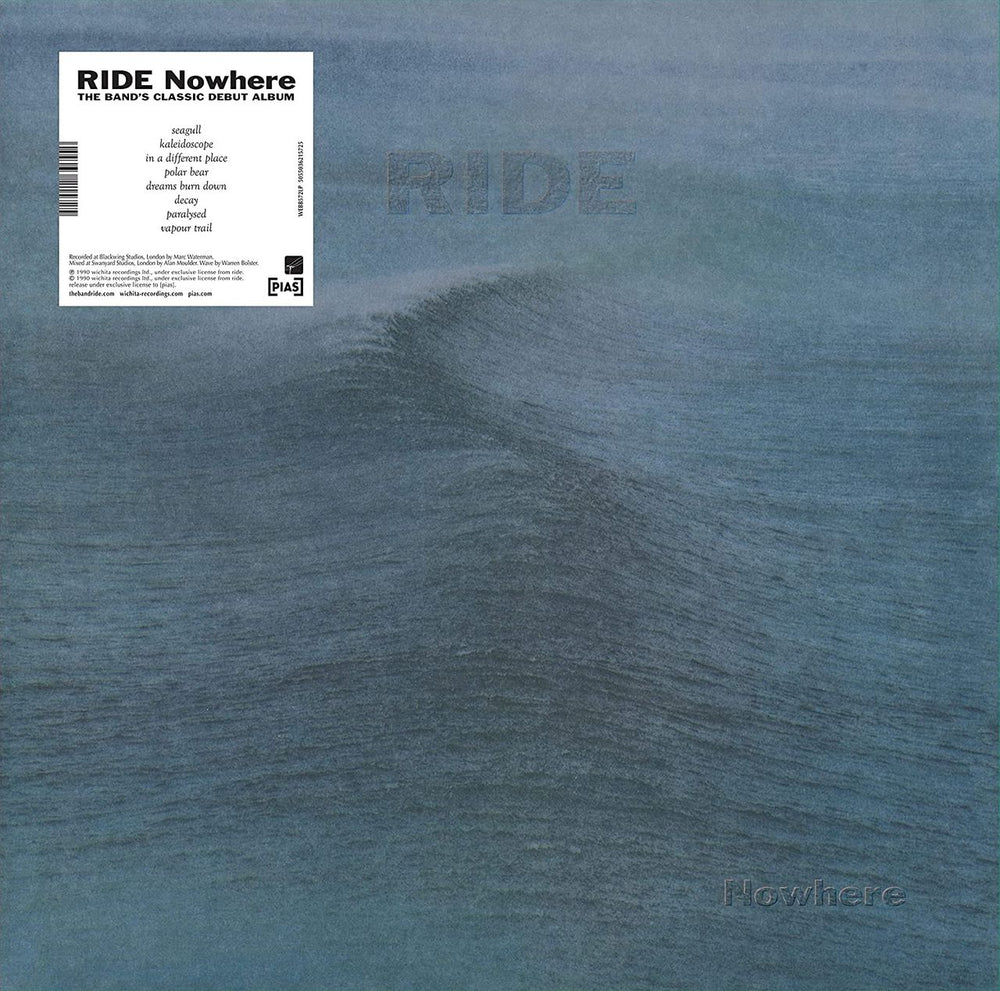 Ride Nowhere - Transparent Curacao Vinyl - Sealed UK vinyl LP album (LP record) RIDLPNO801372