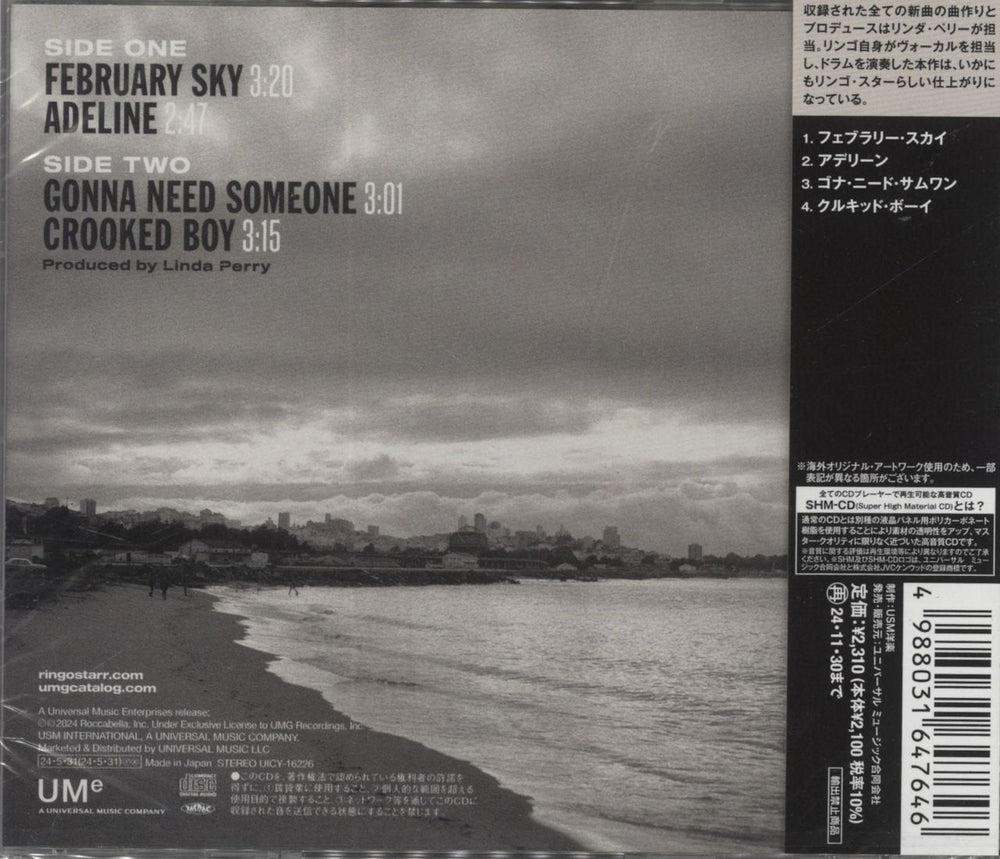 Ringo Starr Crooked Boy EP - SHM-CD - Sealed UK CD single (CD5 / 5") 4988031647646