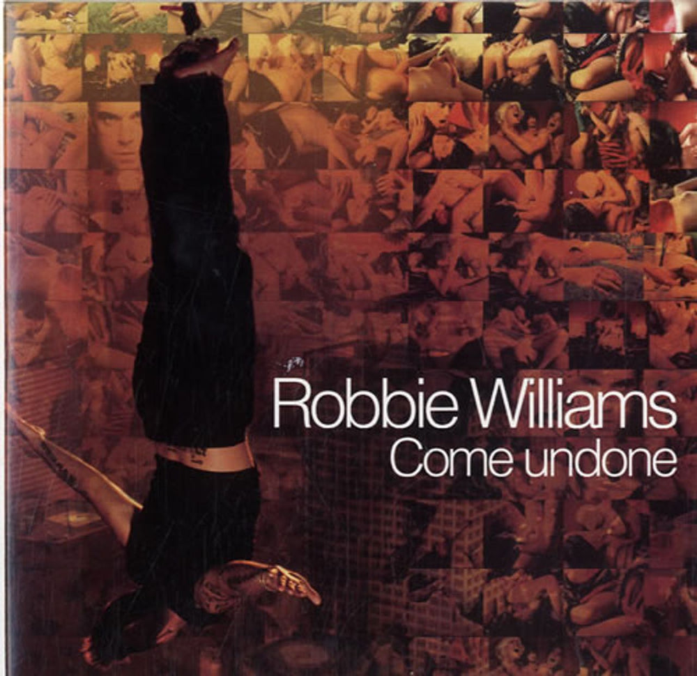 Robbie Williams Come Undone - Withdrawn Sleeve Mexican Promo CD single (CD5 / 5") 2001557