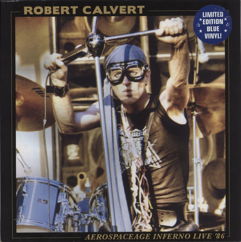 Robert Calvert Aerospaceage Inferno Live '86 US vinyl LP album (LP record) CLO1664