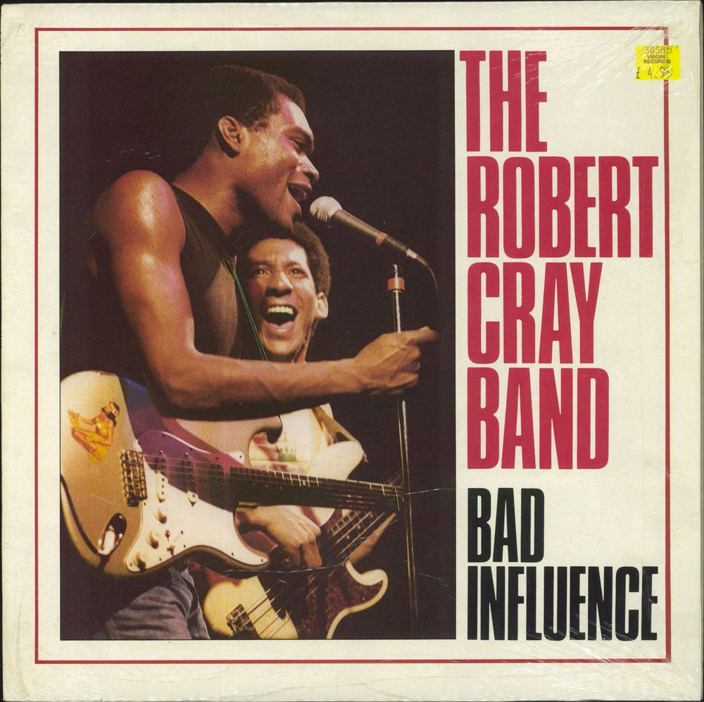 Robert Cray Bad Influence - shrink UK vinyl LP album (LP record) FIEND23