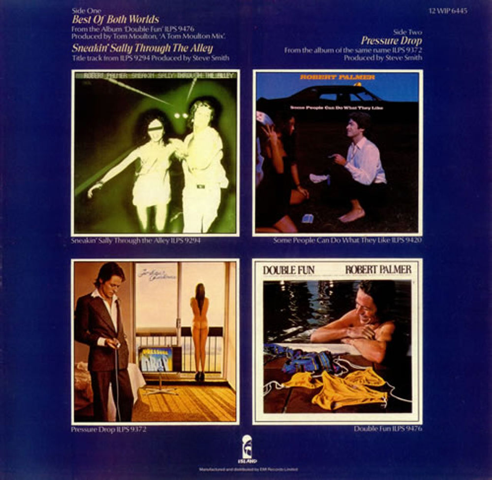 Robert Palmer Best Of Both Worlds UK 12" vinyl single (12 inch record / Maxi-single) PLM12BE215409
