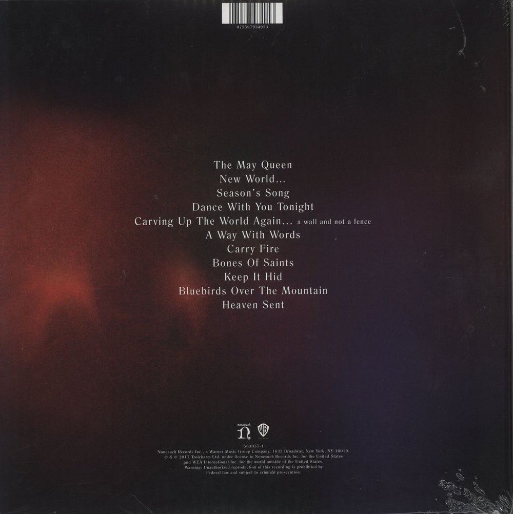 Robert Plant Carry Fire UK 2-LP vinyl record set (Double LP Album) PLA2LCA852906