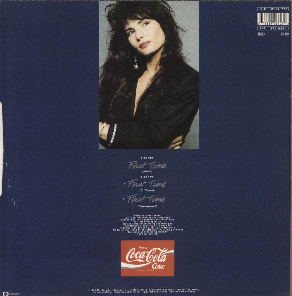 Robin Beck First Time UK 12" vinyl single (12 inch record / Maxi-single) 042287062012