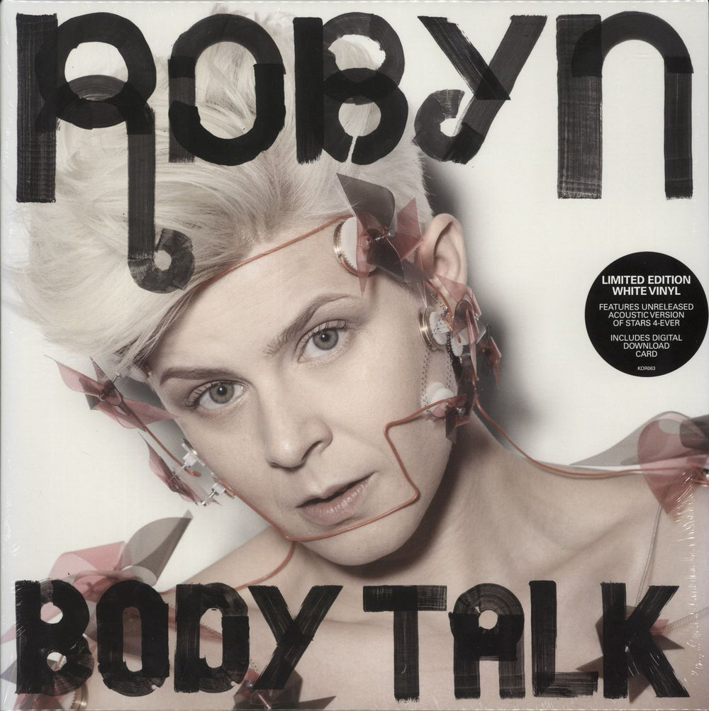 Robyn Body Talk - RSD '19 - White Vinyl - Sealed US 2-LP vinyl record set (Double LP Album) KOR063