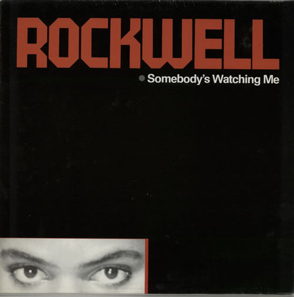 Rockwell Somebody's Watching Me German vinyl LP album (LP record) ZL72147