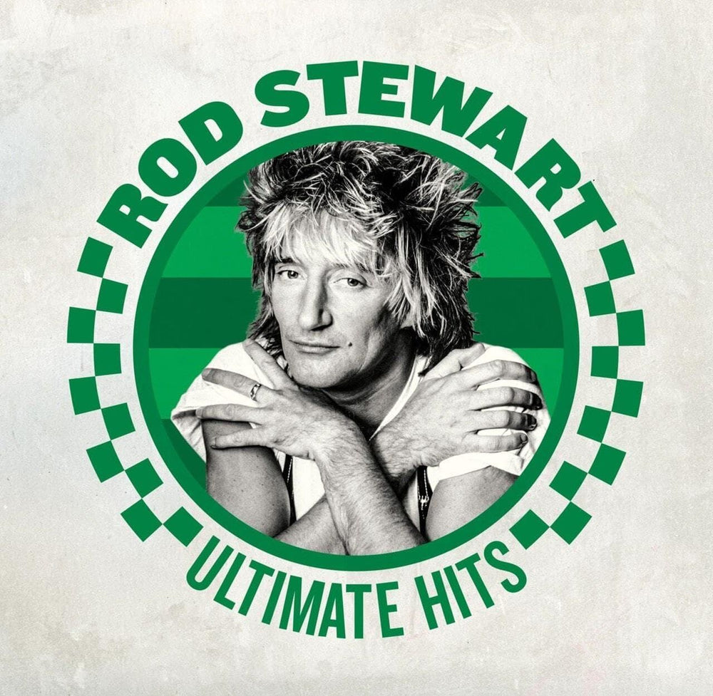 Rod Stewart Ultimate Hits - Green Vinyl - Indie Exclusive Alternate Cover Artwork - Sealed UK 2-LP vinyl record set (Double LP Album) RCV1727880