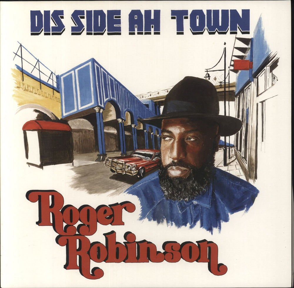 Roger Robinson Dis Side Ah Town German vinyl LP album (LP record) JTRLP07