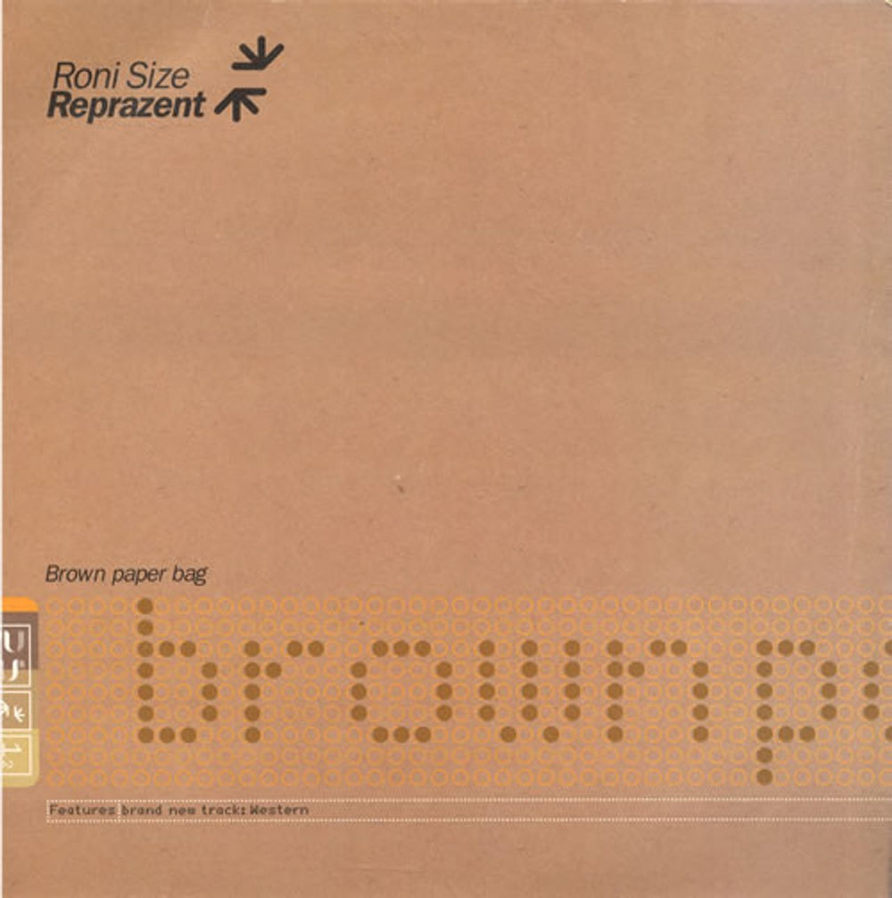 Roni Size Reprazent Brown Paper Bag UK 12" vinyl single (12 inch record / Maxi-single) TLX28