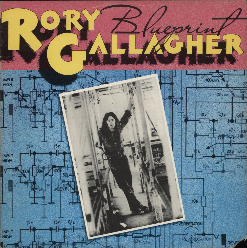 Rory Gallagher Blueprint US vinyl LP album (LP record) PD5522