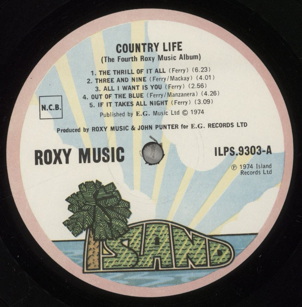 Roxy Music Country Life - 1st UK vinyl LP album (LP record) RXYLPCO257141