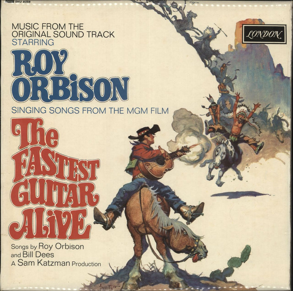 Roy Orbison The Fastest Guitar Alive UK vinyl LP album (LP record) SHU8358
