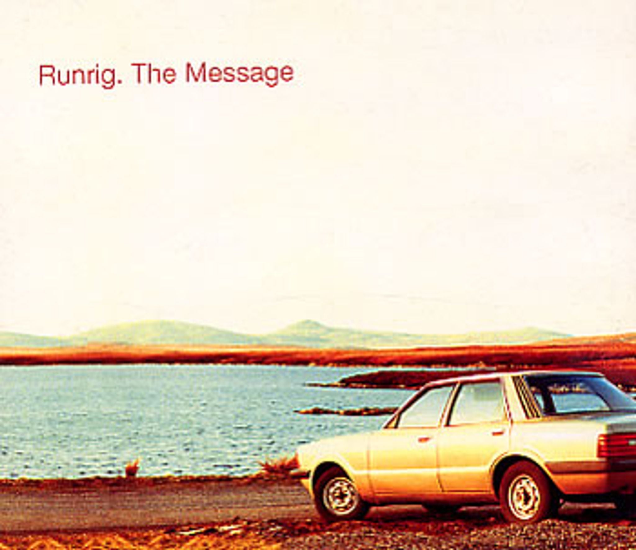 Runrig The Message UK CD single (CD5 / 5\") RR011