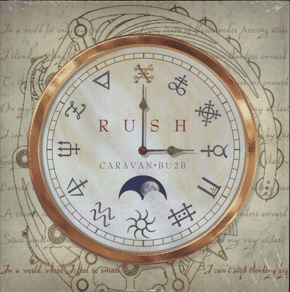 Rush Caravan / BU2B - RSD11 - Red Vinyl US 7" vinyl single (7 inch record / 45) 527398-7