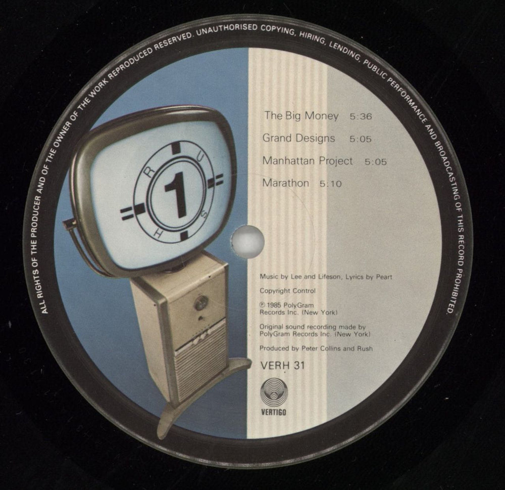 Rush Power Windows - shrink US vinyl LP album (LP record) RUSLPPO281167