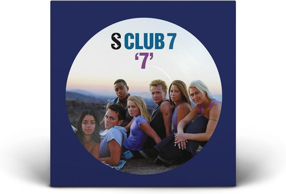 S Club 7 7 [Seven] - Picture Disc Edition - Sealed UK picture disc LP (vinyl picture disc album) 5568212